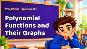 Precalculus Polynomial Functions and Their Graphs Worksheet (PDF)