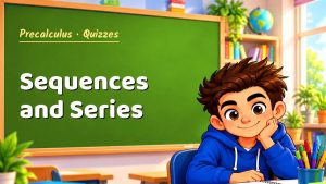 Precalculus Sequences and Series Quiz: 10 Questions with Explanations