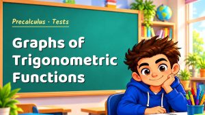 Precalculus Graphs of Trigonometric Functions Test with Point Values (PDF)