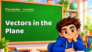 Precalculus Vectors in the Plane Lesson (Free PDF)