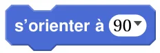 Bloc Scratch « s'orienter à 90 »