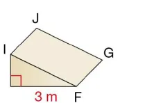 Petite rampe IHF Seconde rampe FGJI avec triangle IHF rectangle en H et HF = 3 m — exercice de maths en 4ème sur les triangles semblables et les rampes