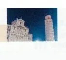 Photo de la tour de Pise Photo de la tour de Pise et d'un monument de Toscane en Italie — exercice de maths en 3ème sur les homothéties