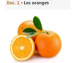 Photo d'oranges Photographie d'oranges entières et coupées en deux pour un exercice sur les volumes — exercice de maths en 3ème sur les sections de solides et volumes
