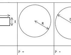 Cercle de rayon R Cercle de rayon R avec flèche du centre au bord — exercice de maths en 6ème sur le périmètre d'un cercle