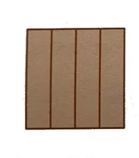 Planche carrée découpée en quatre Planche carrée de 1 m2 découpée en quatre planches rectangulaires de même largeur — exercice de maths en 6ème sur l'aire d'un carré