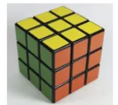 Photo d’un Rubik’s cube Photo d’un Rubik’s cube trois par trois aux faces colorées — exercice de maths en 2de sur les probabilités