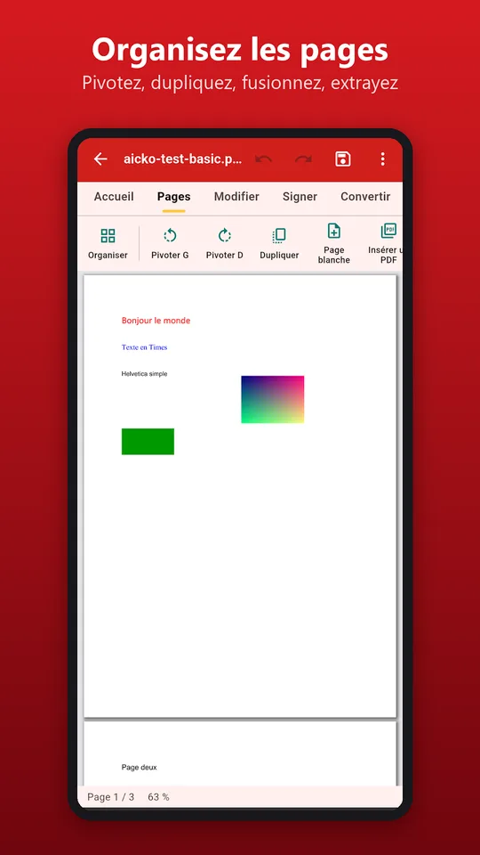 Capture d'écran de AICKO PDF sur téléphone (4)