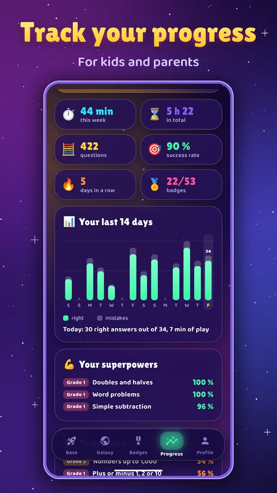 Screenshot of Calculonautes on an Android phone (7)