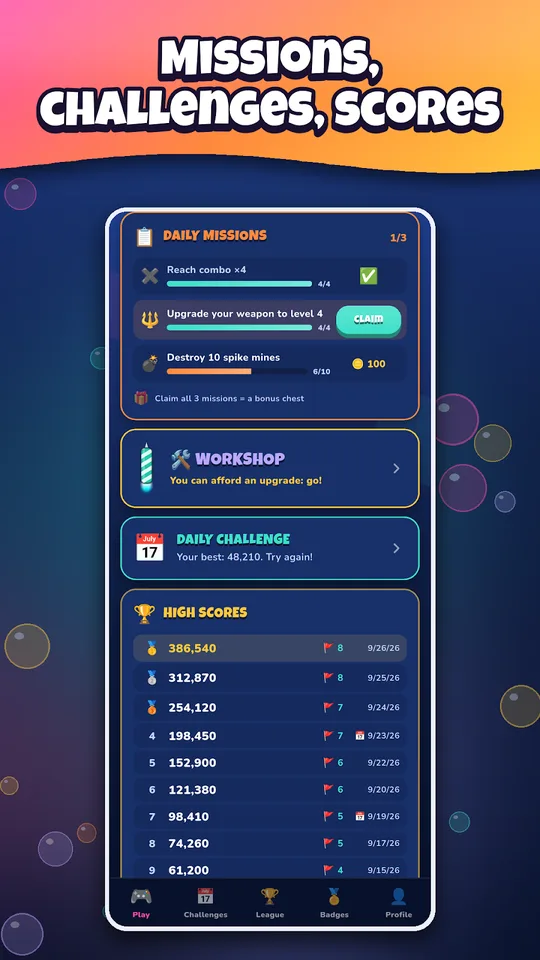 Screenshot of Fusion Malin bubble shooter on an Android phone (6)