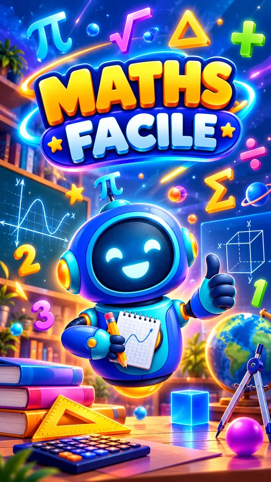 Capture d'écran de Maths Facile sur téléphone (1)