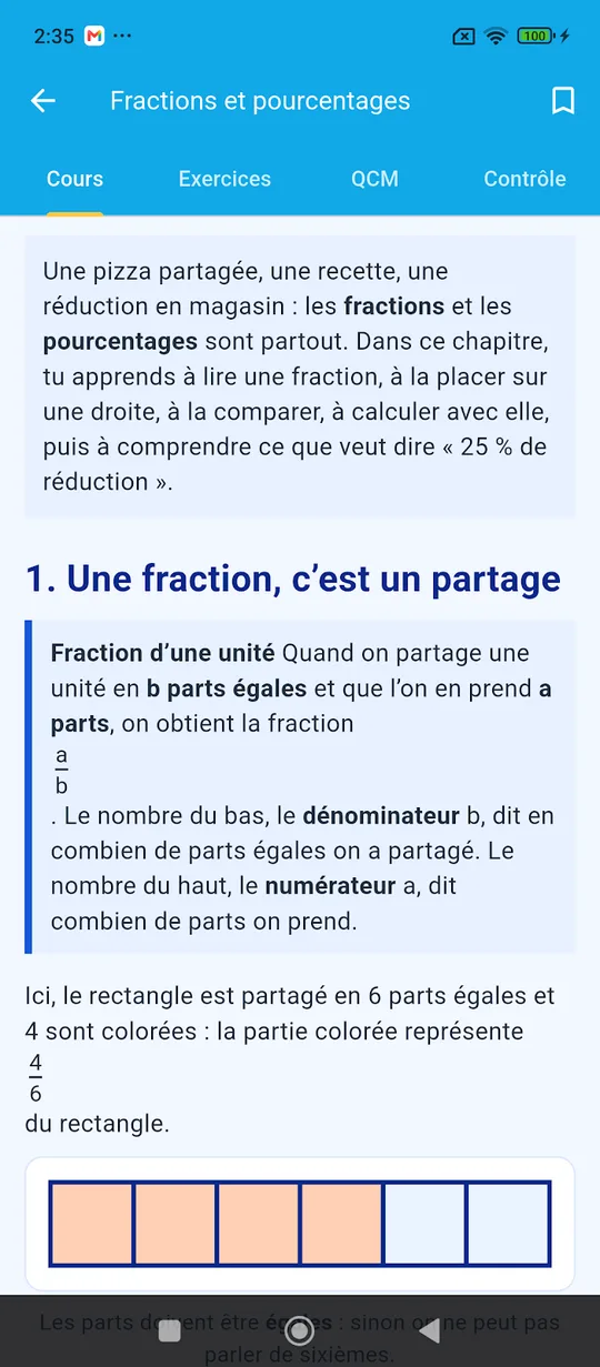 Capture d'écran de Maths Facile sur téléphone (8)