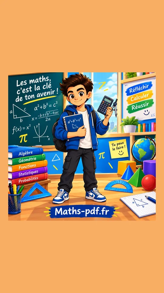 Capture d'écran de l'application Maths PDF, cours de maths, sur téléphone (1)
