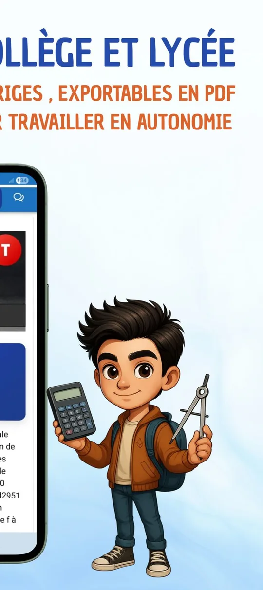 Capture d'écran de l'application Maths PDF, cours de maths, sur téléphone (5)