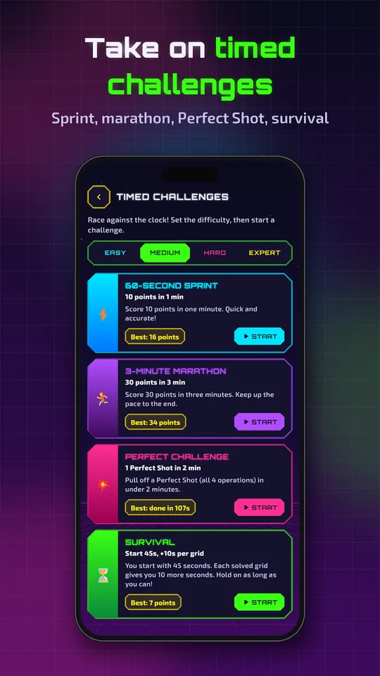 Screenshot of Numéro Cible on an Android phone (4)