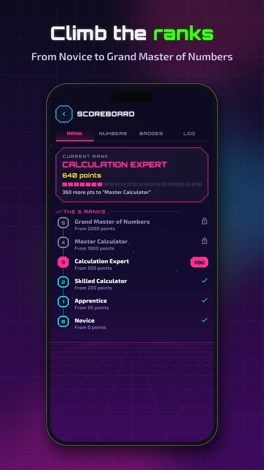 Screenshot of Numéro Cible on an Android phone (6)