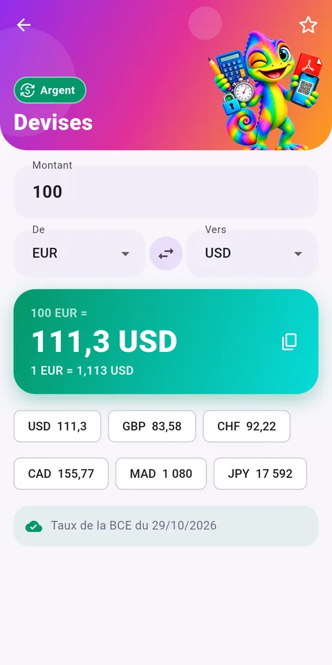 Capture d'écran d'Outilix, boîte à outils pour les devoirs, sur téléphone (5)