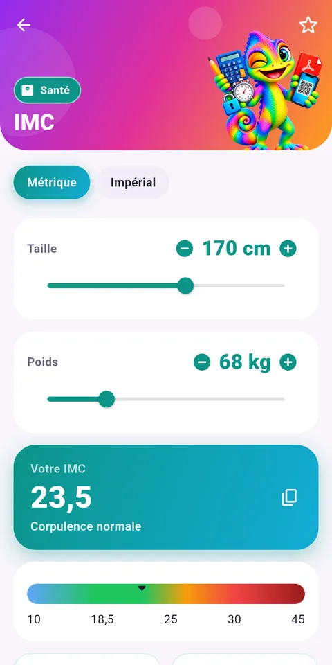 Capture d'écran d'Outilix, boîte à outils pour les devoirs, sur téléphone (6)