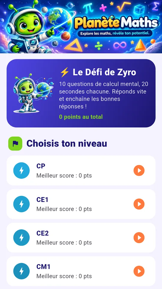 Capture d'écran de Planète Maths sur tablette (8)